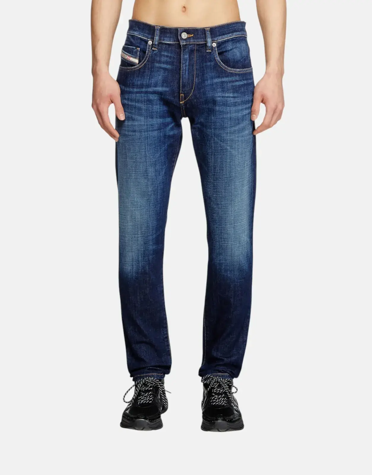 Diesel 2019 D-Strukt Dark Blue Slim Jeans