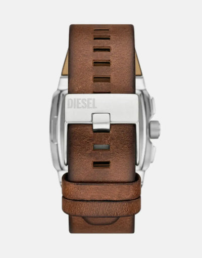 Diesel Cliffhanger Brown Leather Watch