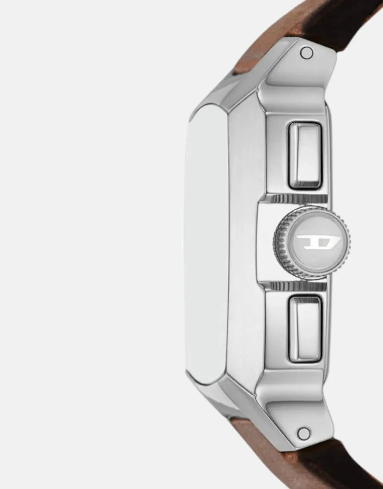 Diesel Cliffhanger Brown Leather Watch