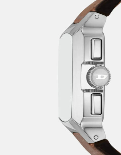 Diesel Cliffhanger Brown Leather Watch