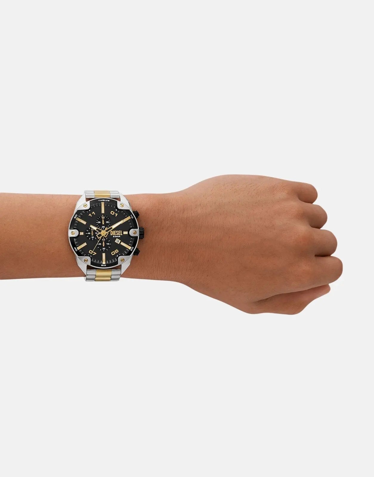 Diesel Spiked Advanced 2T Stainless Steel Watch