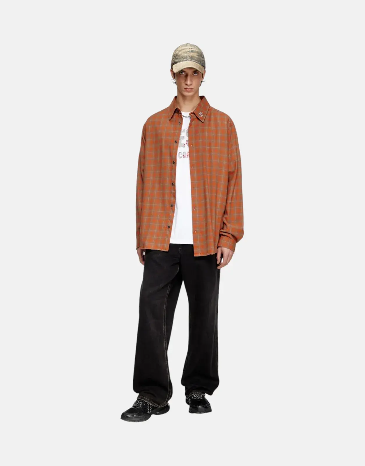 Diesel T-Adjust R25 White T-Shirt