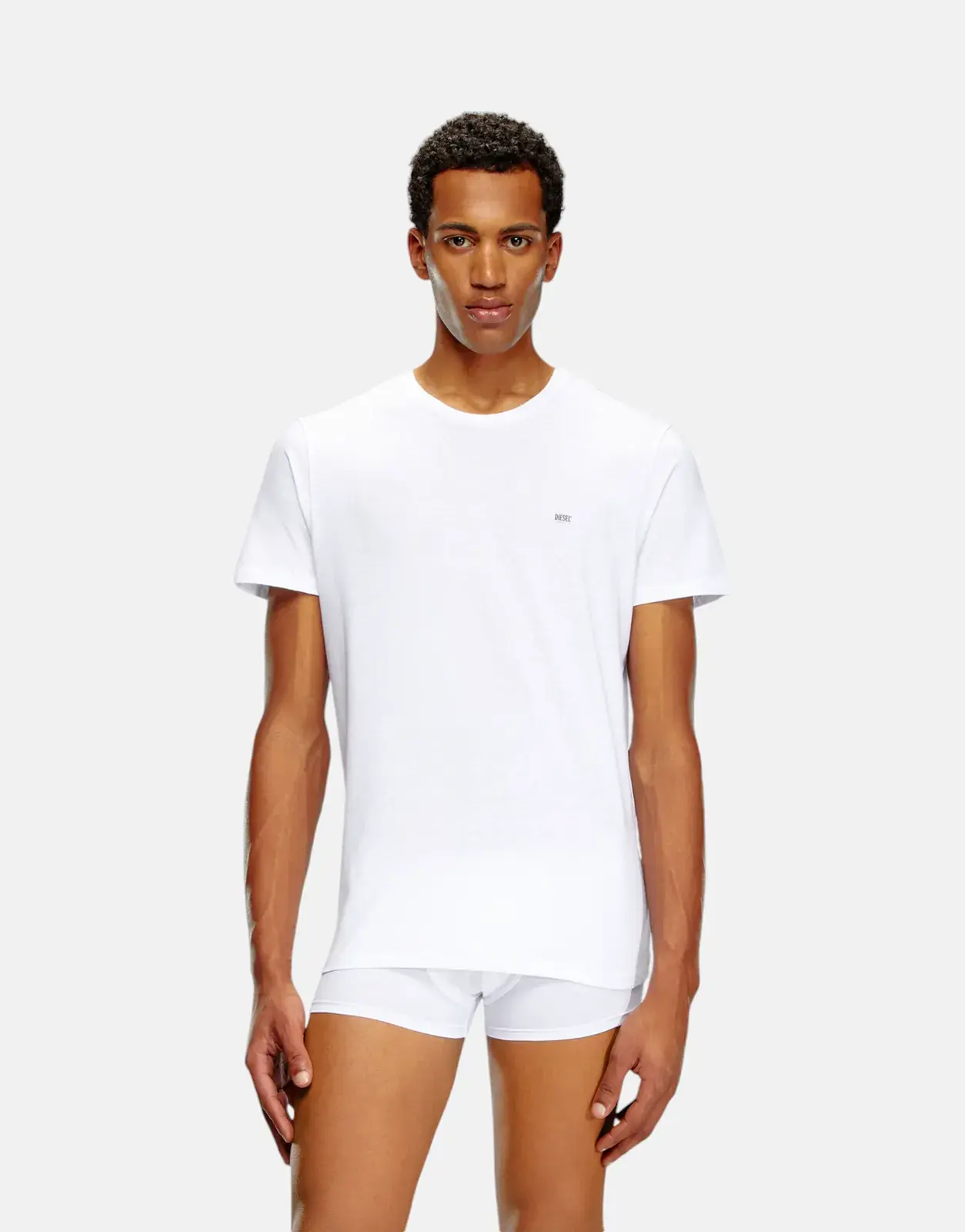 Diesel Umtee-Jake 3 Pack Triple White T-Shirt