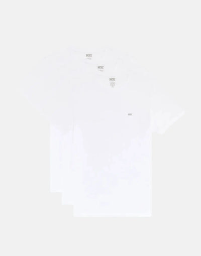 Diesel Umtee-Jake 3 Pack Triple White T-Shirt