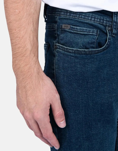 Fade Essential Dark Wash Slim Tapered Jeans