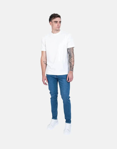 Fade Essential Mid Wash Slim Tapered Jeans