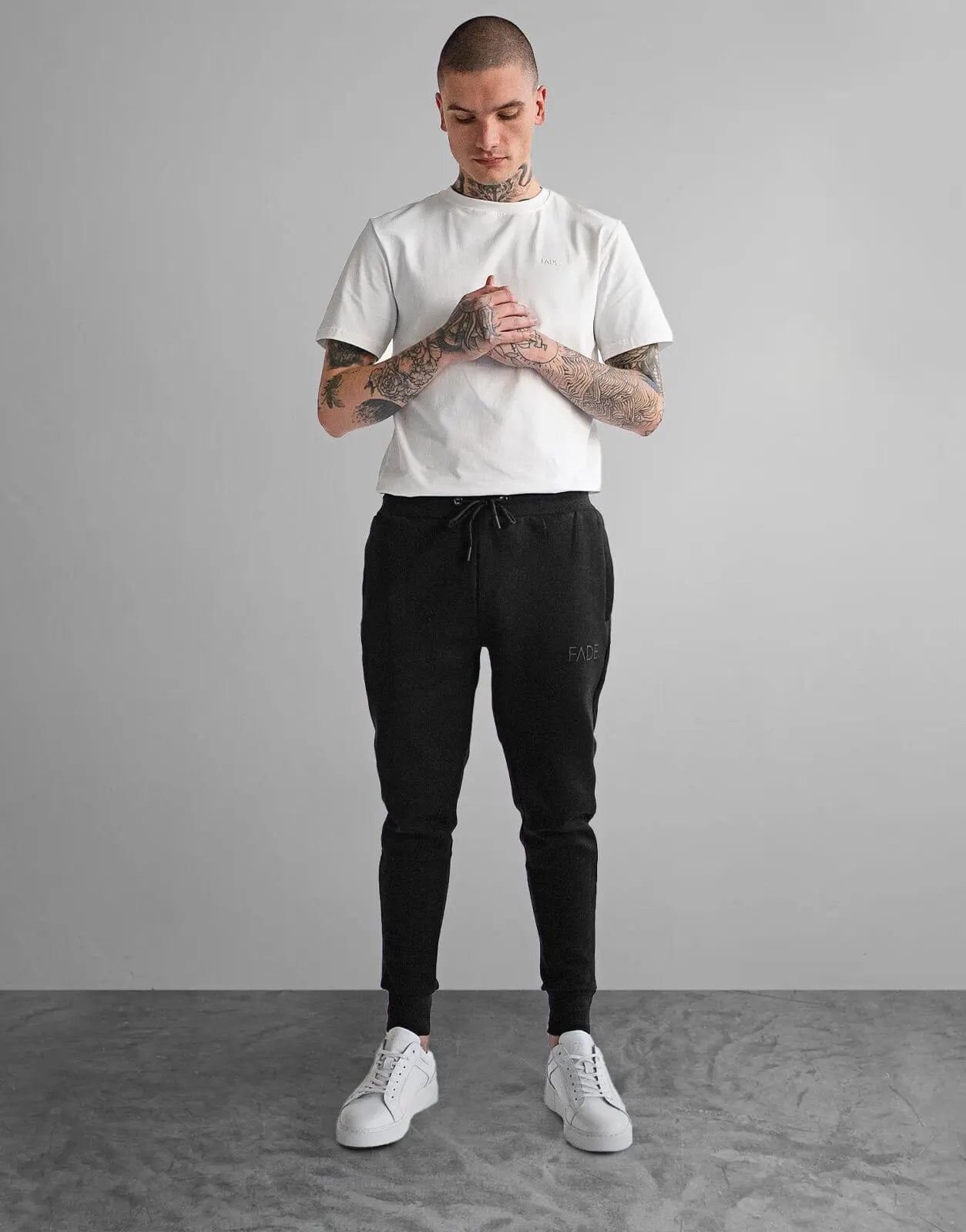 Fade Essential Sweatpants Black