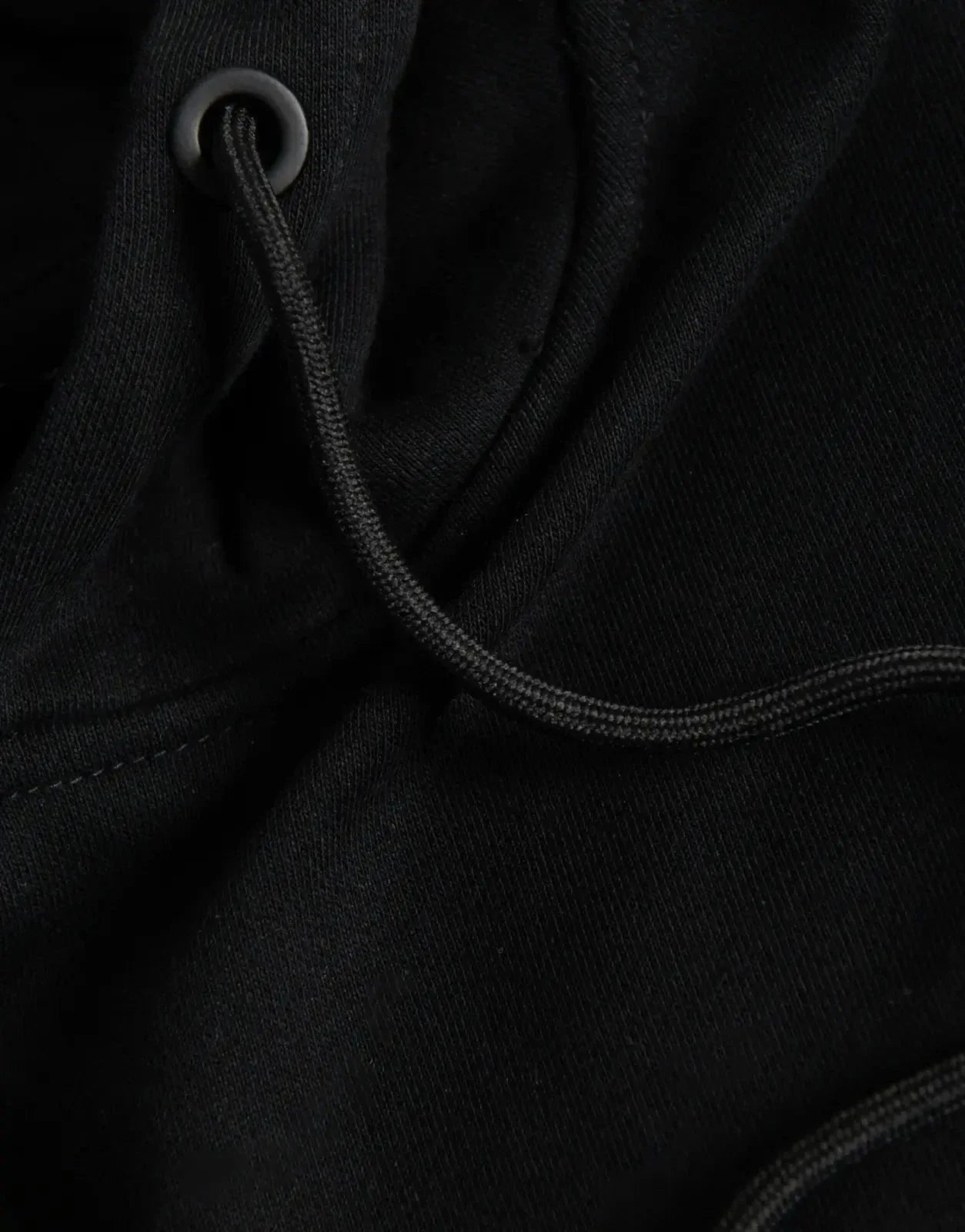 Fade Signature Hooded Sweatshirt Black