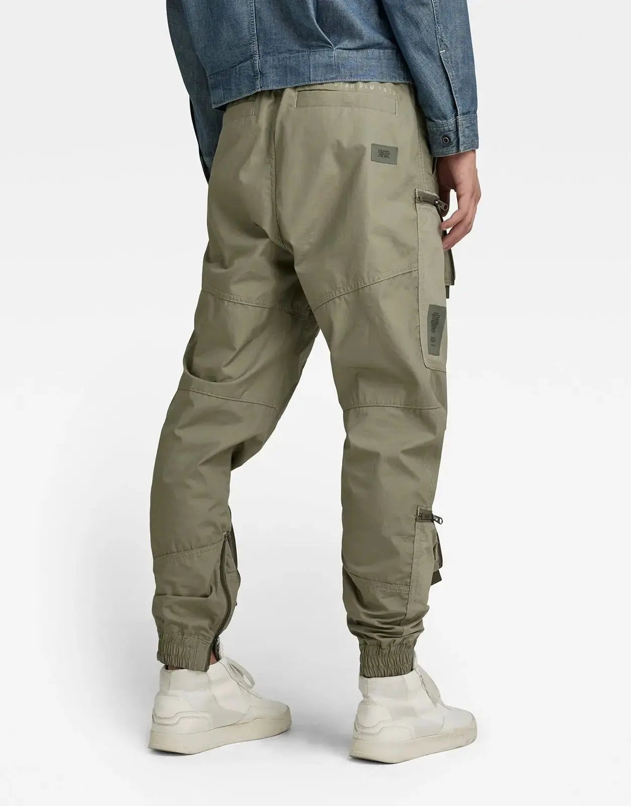 G-Star RAW 3D PM Cuffed Grey Trainer
