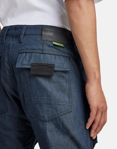 G-Star RAW 3D PM Straight Tapered Raw Denim Cargo