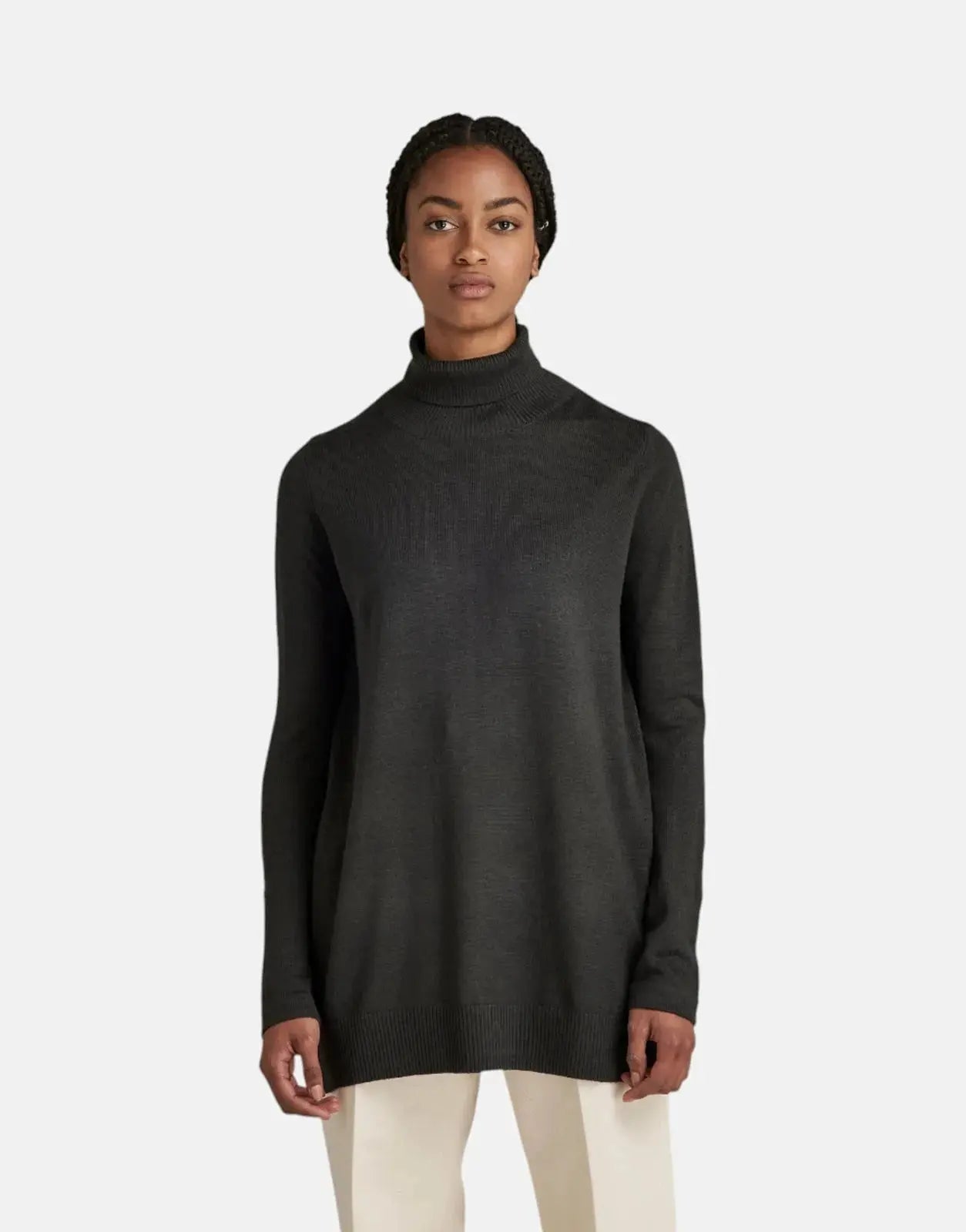 G-Star RAW Asfalt Leyla Turle Neck Knit Top
