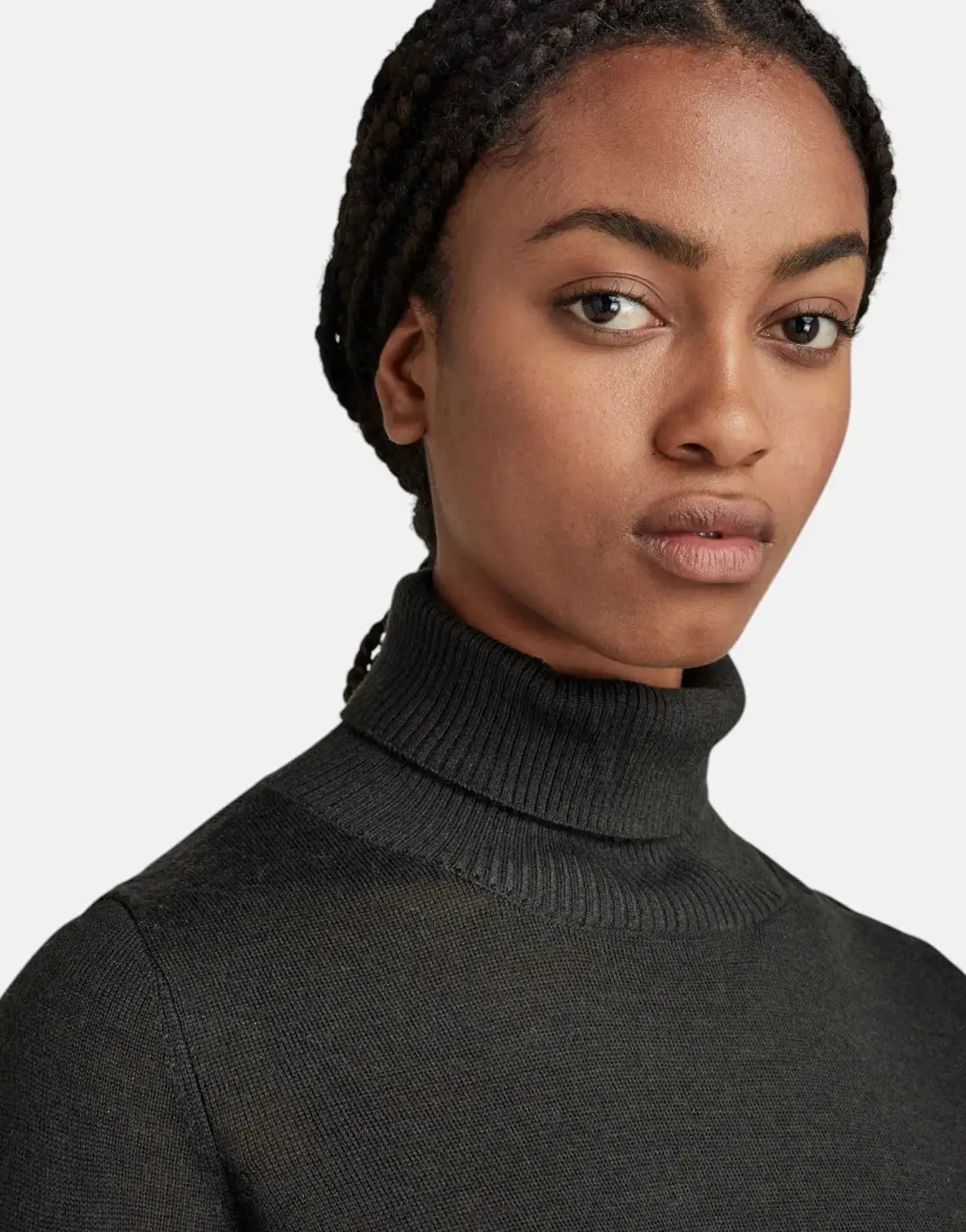 G-Star RAW Asfalt Leyla Turle Neck Knit Top