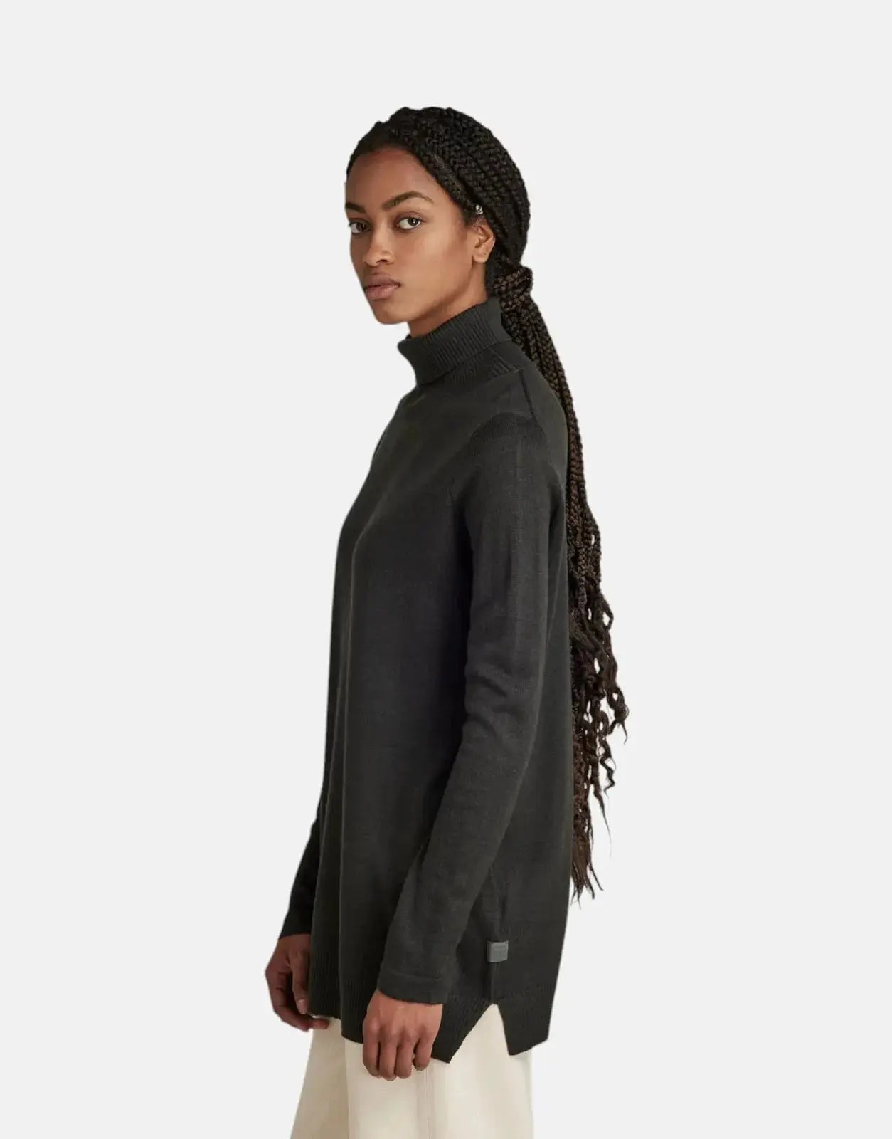 G-Star RAW Asfalt Leyla Turle Neck Knit Top