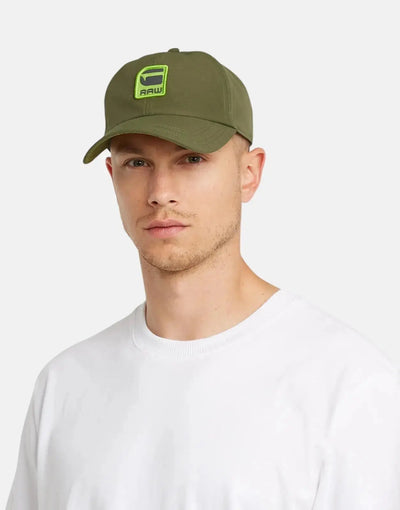 G-Star RAW Avernus Burger Baseball Shadow Olive Cap