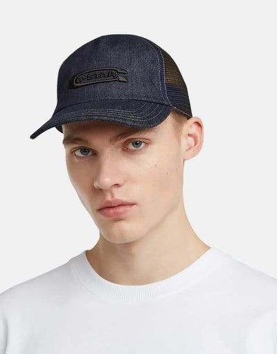 G-Star RAW Avernus Raw Denim Trucker Cap