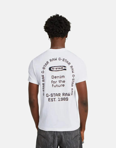 G-Star RAW Back Arch T-Shirt White