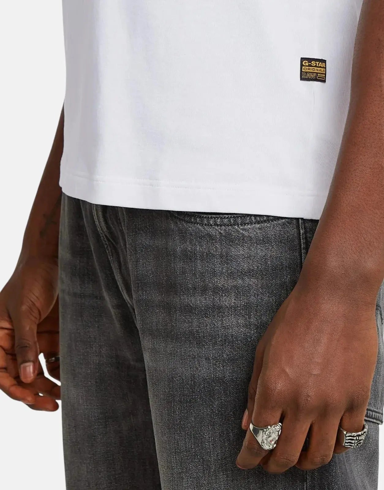G-Star RAW Back Arch T-Shirt White