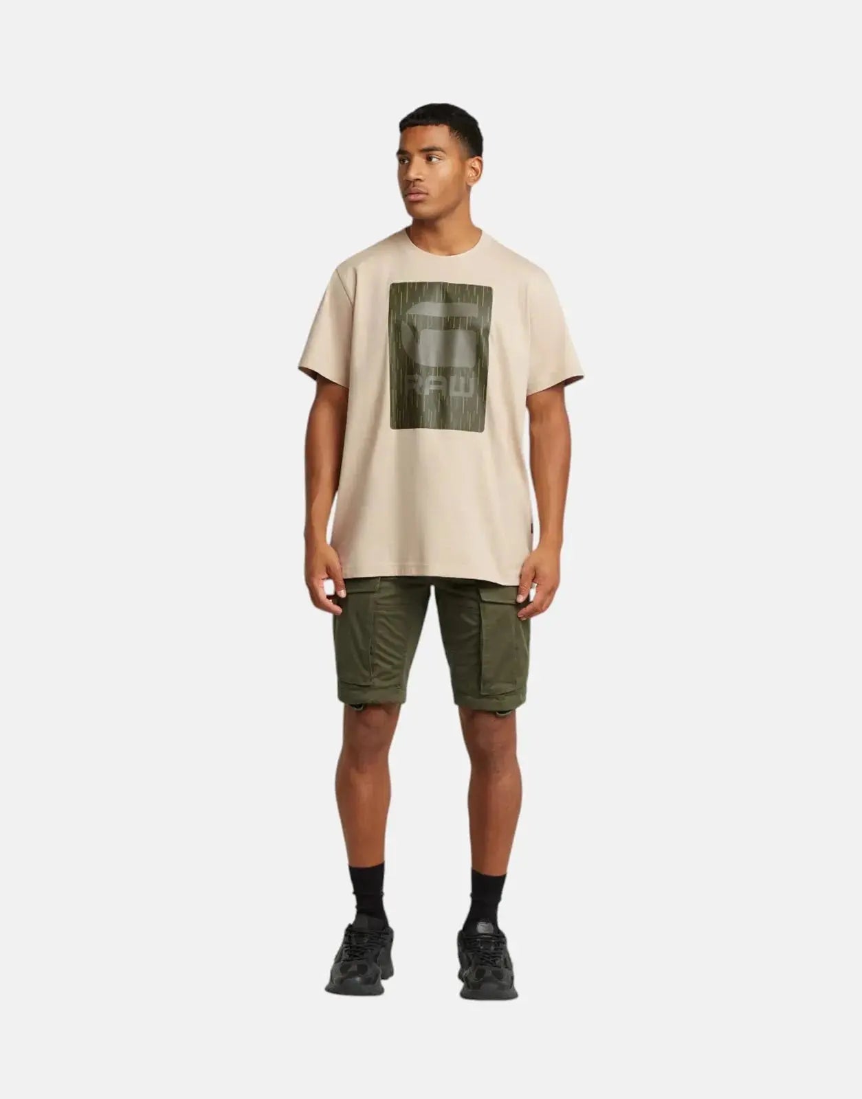 G-Star RAW Burger Box Rain Loose Brick T-Shirt