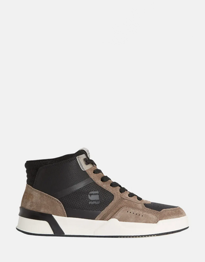 G-Star RAW Carrick Cup Mid Black/Taupe Sneakers