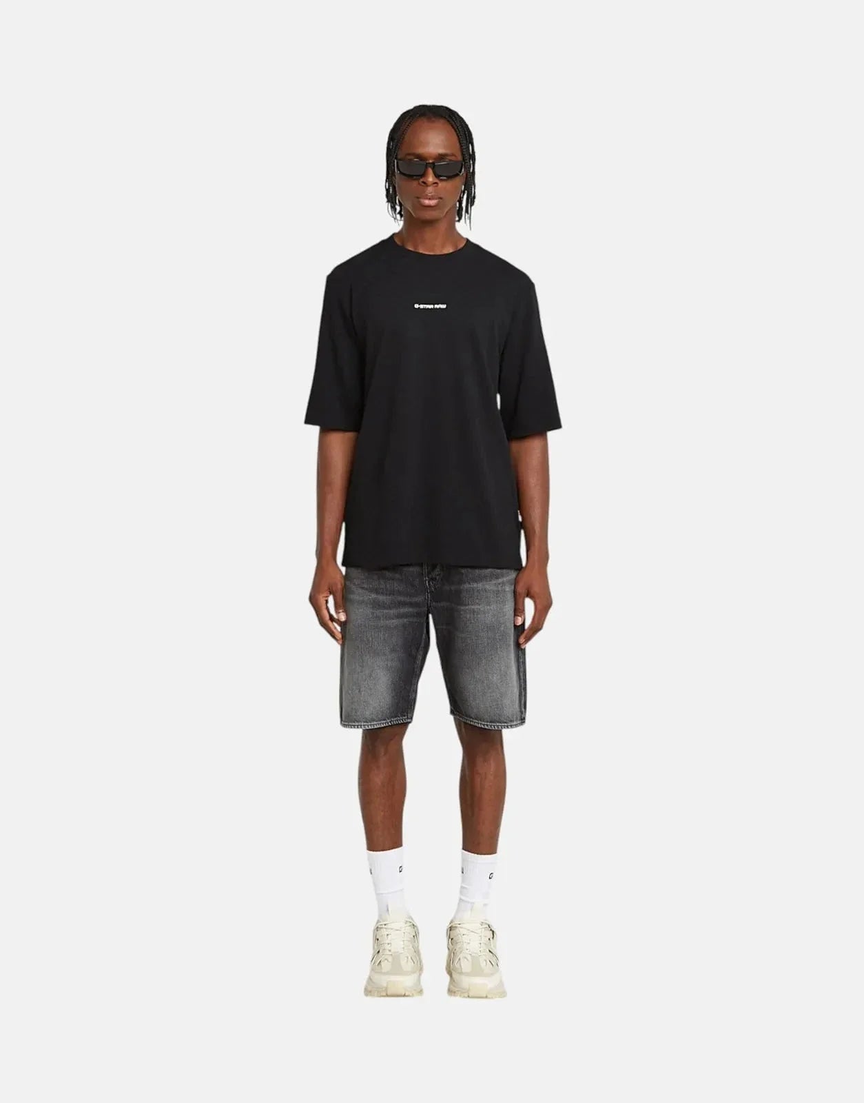 G-Star RAW Checquard Tweeter Black T-Shirt