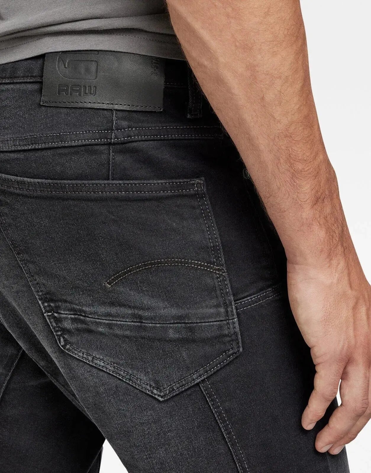 G-Star RAW Denim Cargo 3D Black Skinny Jeans