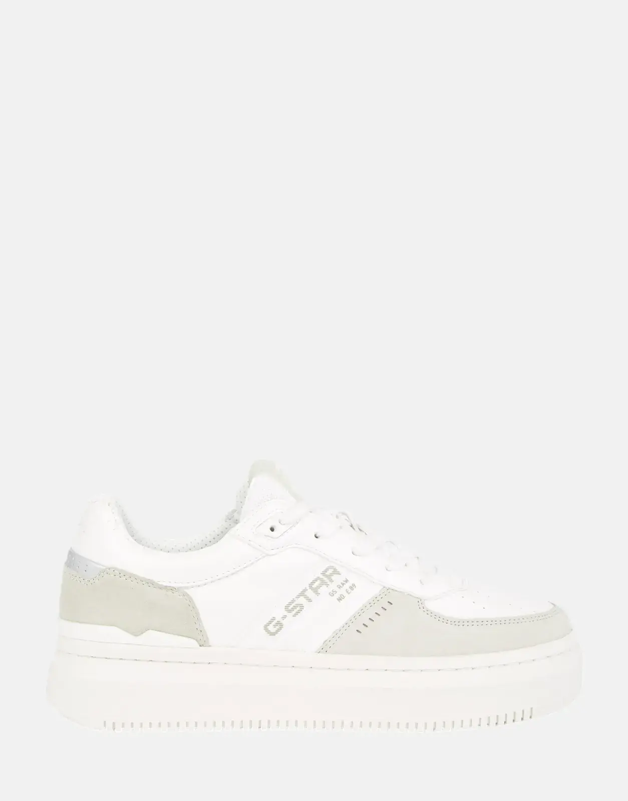 G-Star RAW Eve Leather White/Silver Sneakers