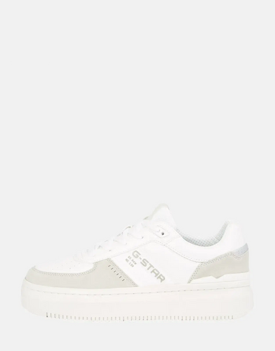G-Star RAW Eve Leather White/Silver Sneakers