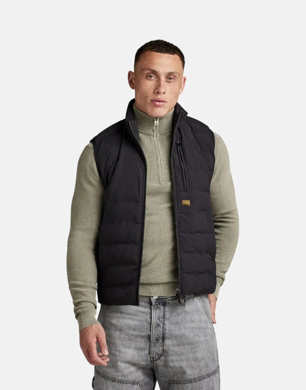 G-Star RAW Foundation Liner Vest Dk Black