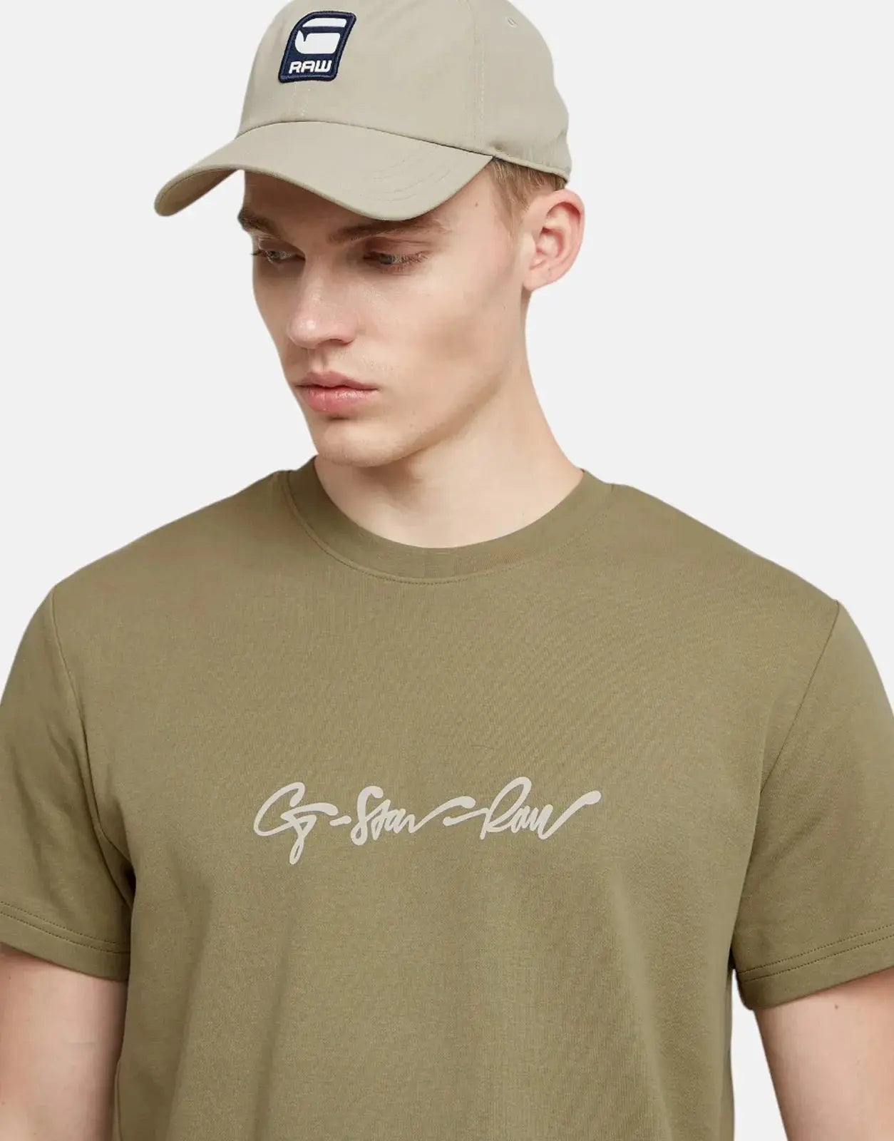 G-Star RAW G-Script Ensis Green T-Shirt