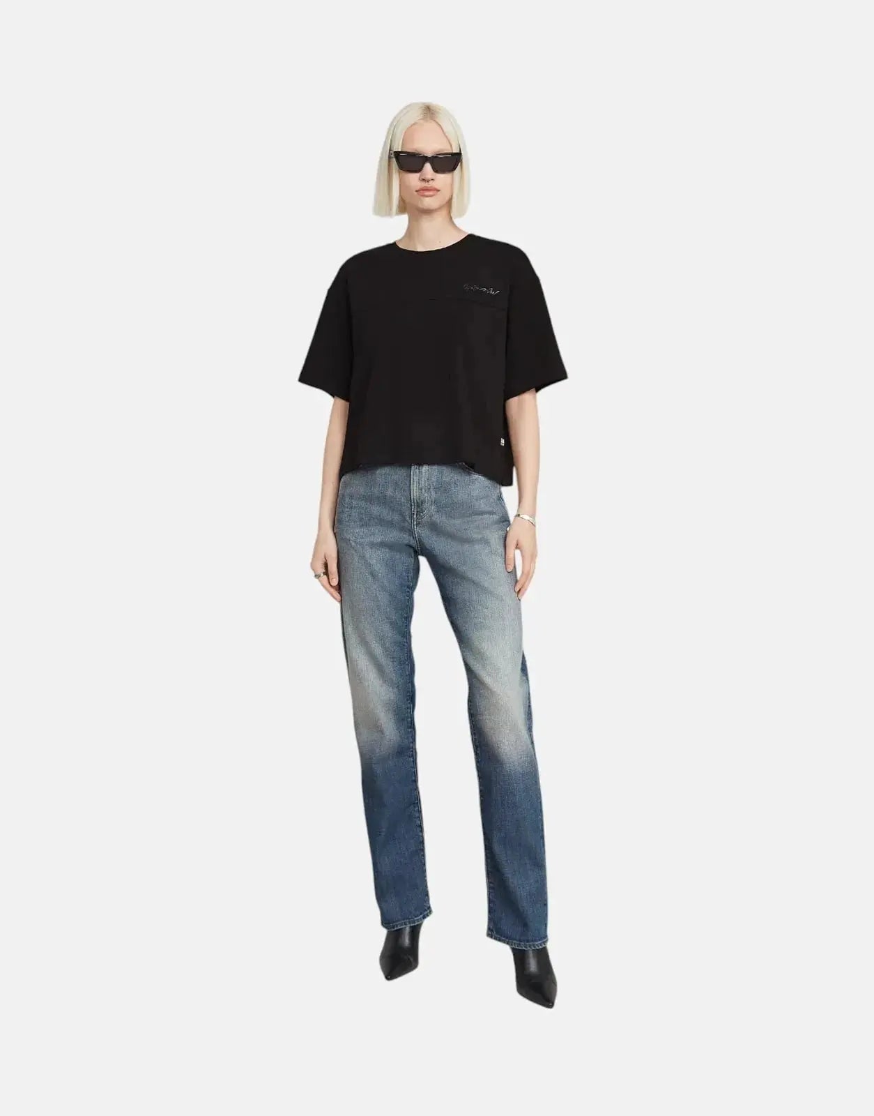 G-Star RAW G-Script Loose Black Top