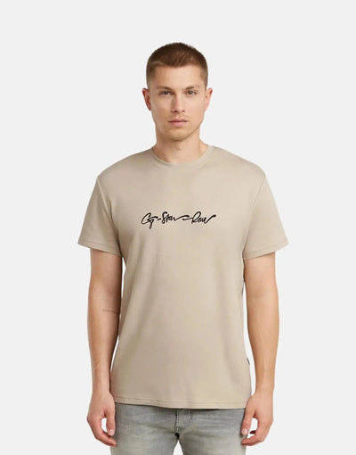 G-Star RAW G-Script T-Shirt Dk Brick