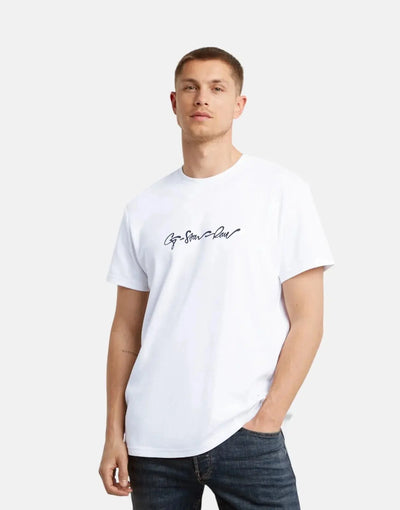 G-Star RAW G-Script T-Shirt White
