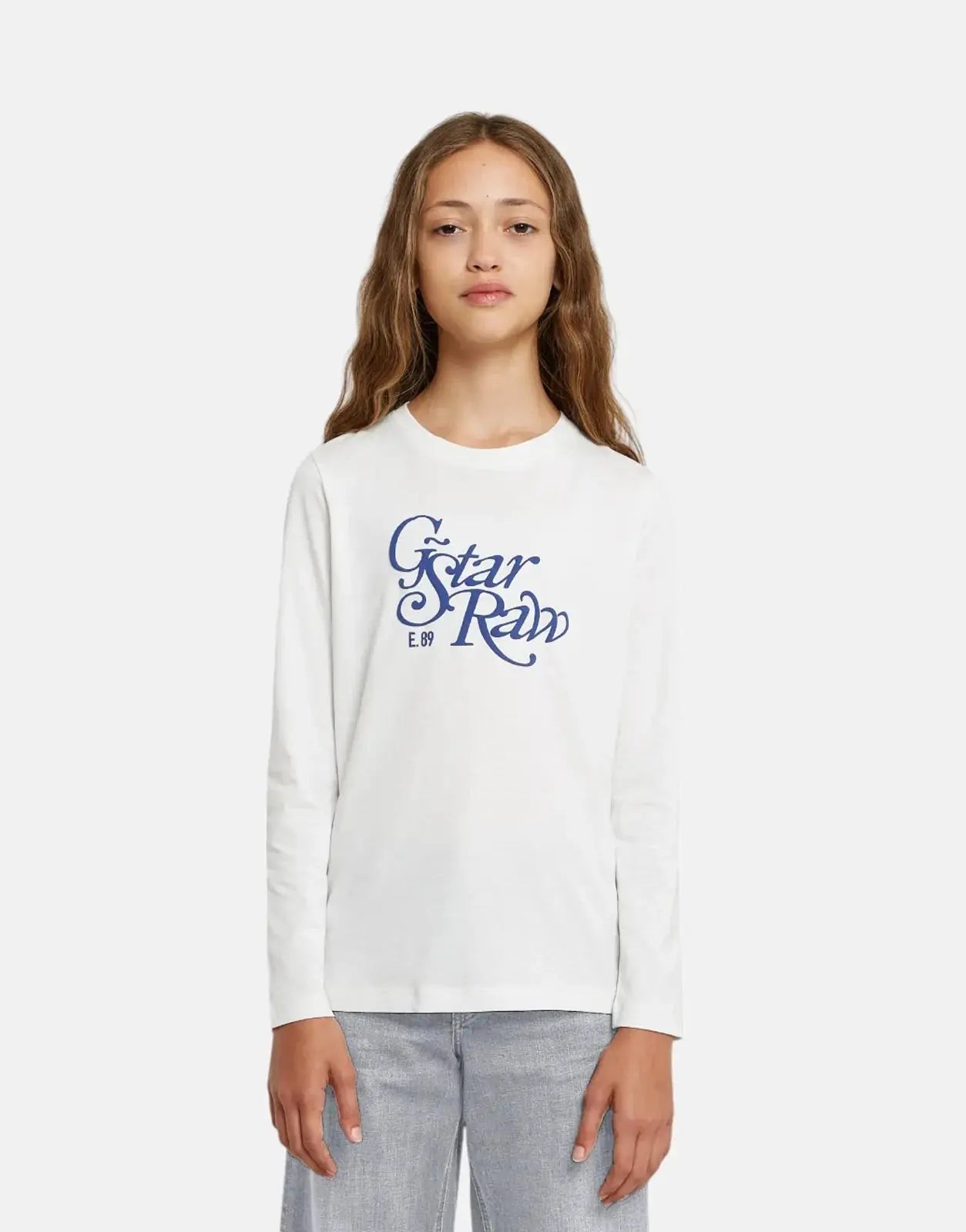 G-Star RAW Girls Slim White Top