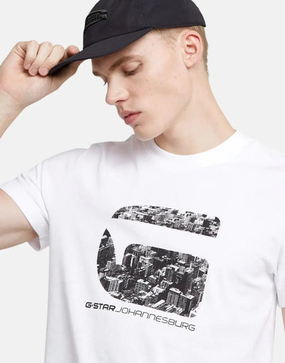 G-Star RAW Johannesburg White T-Shirt