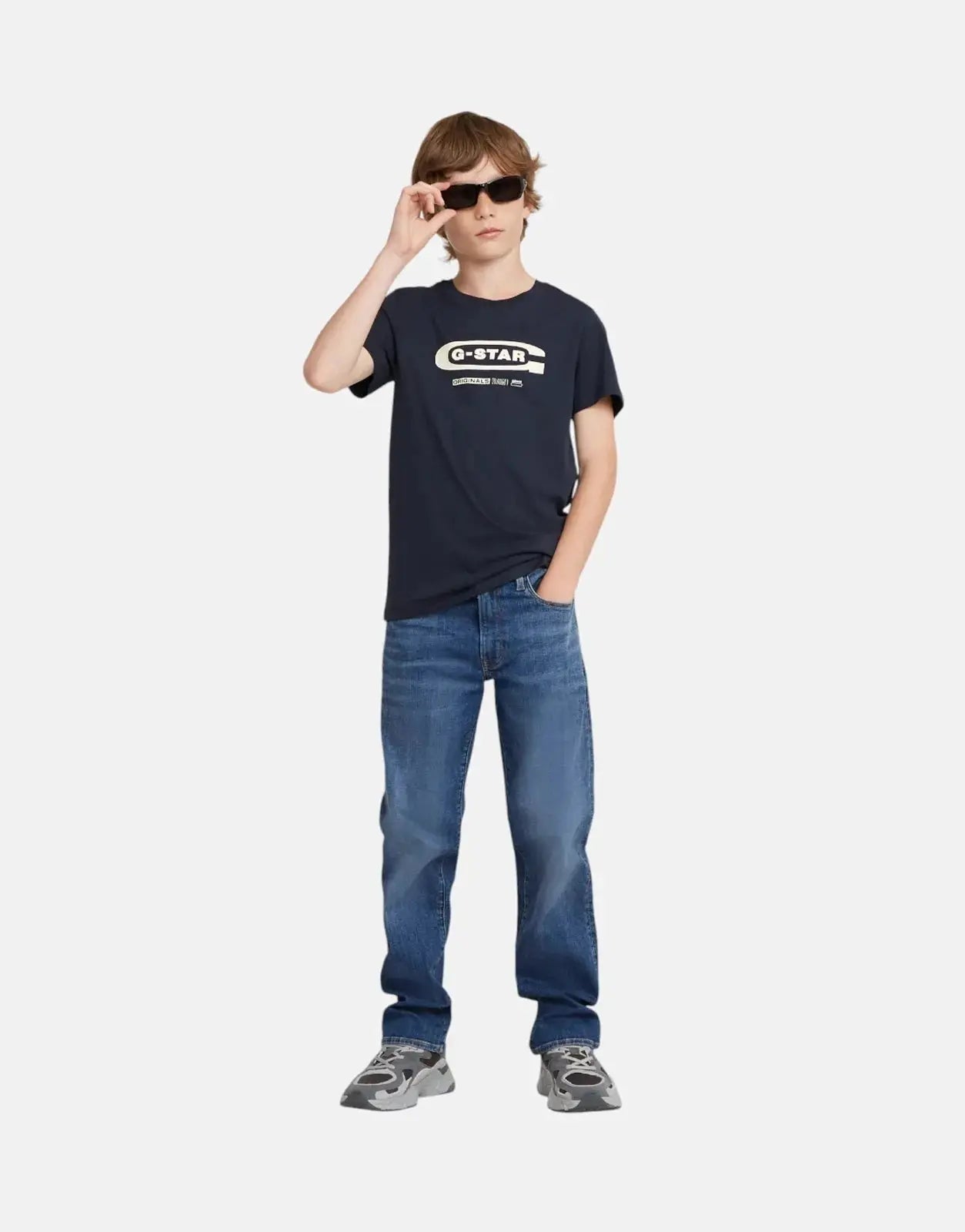 G-Star RAW Kids 3301 Straight Medium Aged Jeans