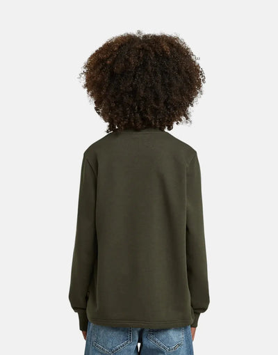 G-Star RAW Kids Crew Unbrushed Grey Sweatshirt