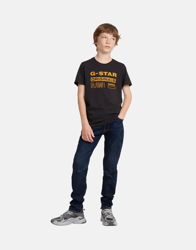 G-Star RAW Kids D-STAQ Slim Dark Aged Jeans