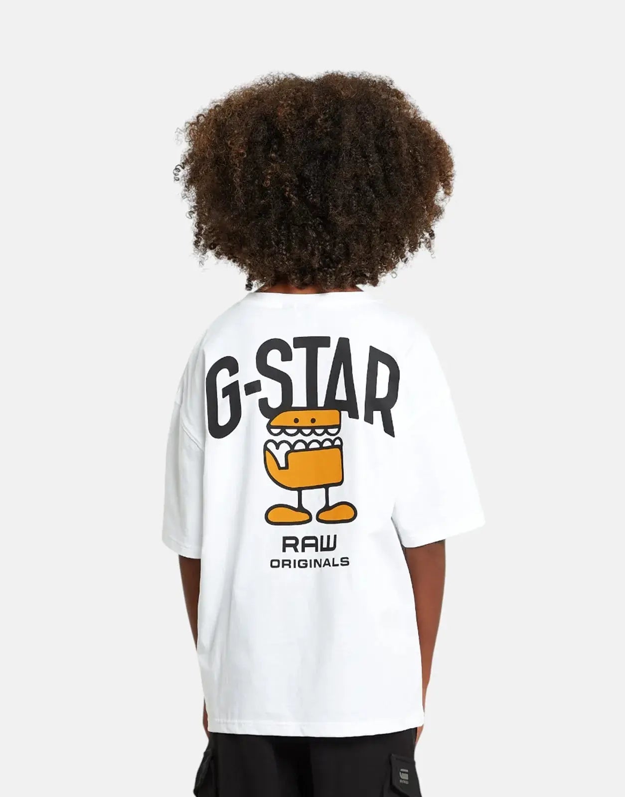 G-Star RAW Kids Loose Comic White T-Shirt