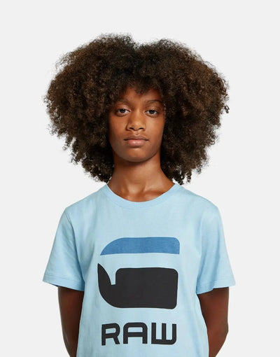 G-Star RAW Kids Regular Siali Blue T-Shirt