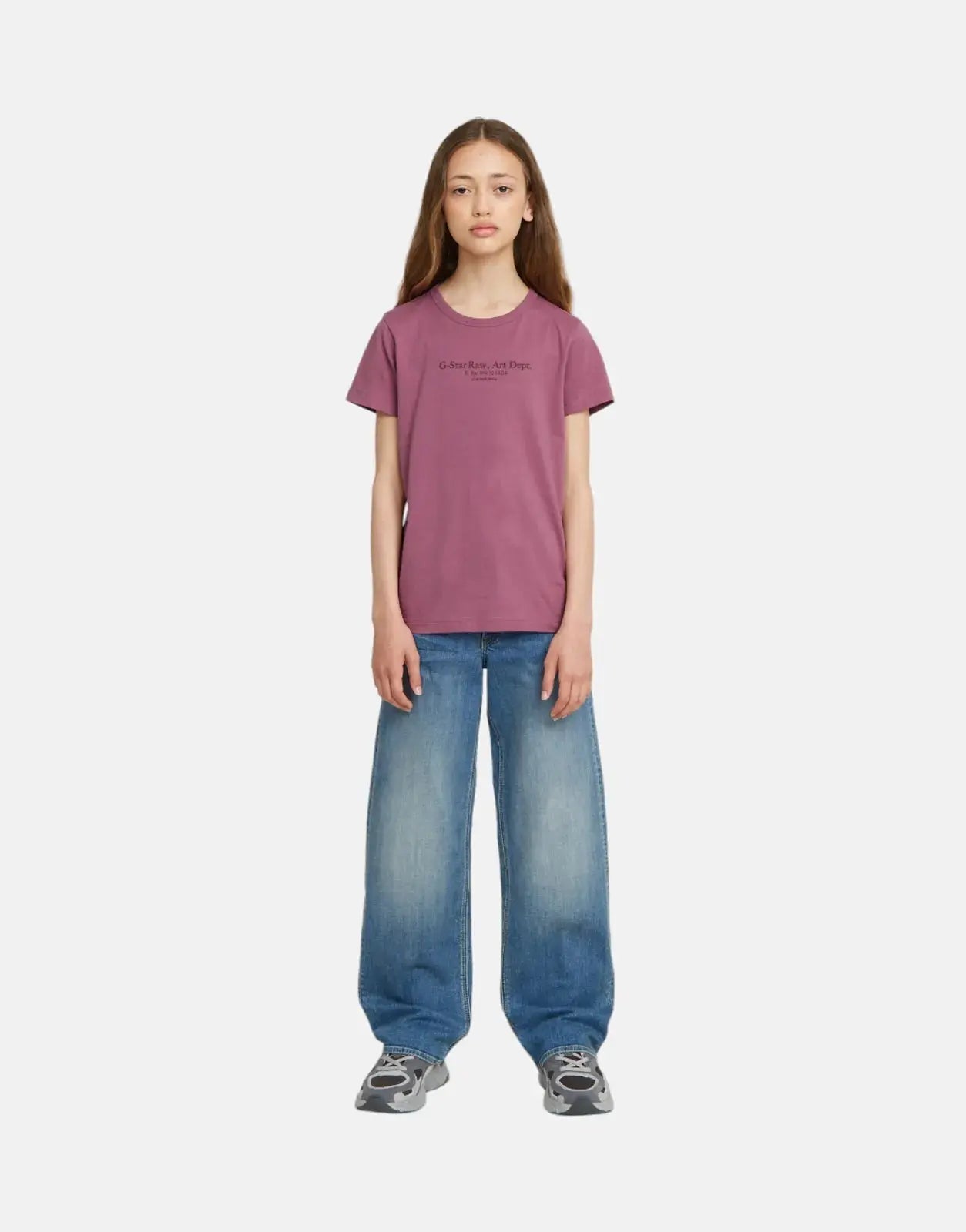 G-Star RAW Kids Slim T-Shirt Grape Nectar