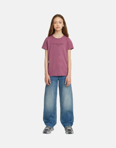 G-Star RAW Kids Slim T-Shirt Grape Nectar