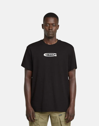G-Star RAW Old Skool Logo Black T-Shirt