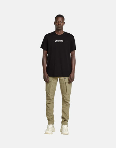 G-Star RAW Old Skool Logo Black T-Shirt