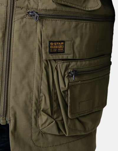 G-Star RAW P-35T Modular Jacket Smoke Olive