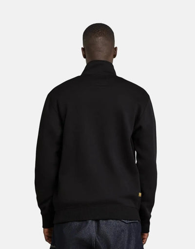 G-Star RAW Premium Core Half Zip Black Sweatshirt