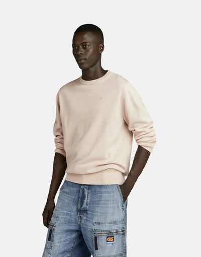 G-Star RAW Premium Core Knit Whitebait Sweatshirt