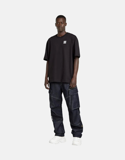 G-Star RAW QR Code Boxy Black T-Shirt