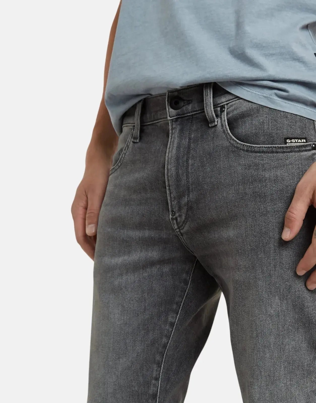 G-Star RAW Revend FWD Faded Grey Neblina Skinny Jeans