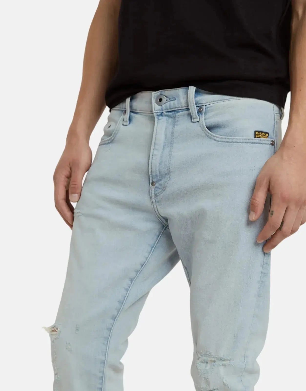 G-Star RAW Revend FWD Skinny Sun Faded Bluejay