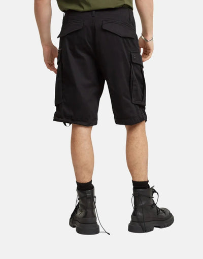 G-Star RAW Rovic Zip Relaxed Black Shorts